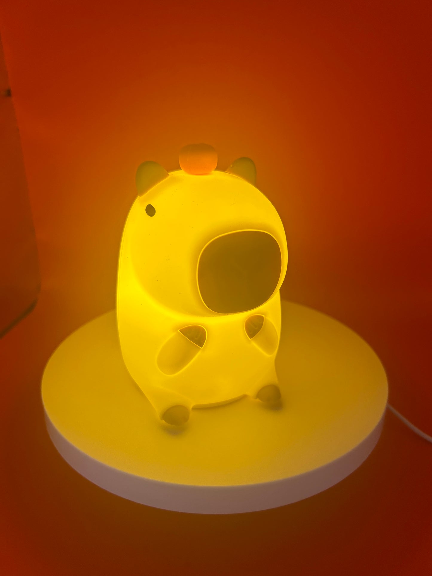 VEILLEUSE  SILICONE CAPYBARA